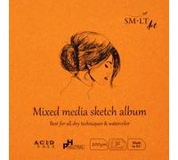 SM-LT Drawing Book, Mixed Media, 14 x 14 cm