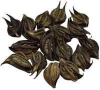SM Natural Black Bat Head Roots - Wood Devil - Evil Pod - Kaknasa Martynia Annua - Singadas Pooja Wealth and Happiness - 11 Pc