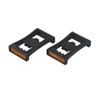 SM-PD22 Pedal Adapters Pair for Shimano SPD Cleat Flat Pedals, Compatible with PD-M520 PD-M540 PD-M780 M8000 Mountain Bike Clipless Pedals