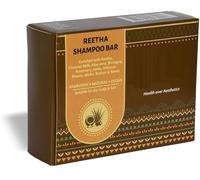 SM Reetha Shampoo Bar for Dry Hair (100g, Pack of 1) | Handmade Ayurvedic Hair Care | Vegan, Chemical-Free, Eco-Friendly | Reetha & Coconut Milk for Nourished Hair