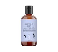 SM Relaxing Body Massage Oil for Full Body Massager for Pain Relief Calming Moisturizer for Dry Skin Face 200 Ml Lavender Eucalyptus Mint Body Oil After Bath for Daily Use