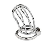 SM Sex Toys Chastity Device Flat Chastity Cage Inverted Chastity Cage Male Cage Chastity Device Beginner Device Penis Ring to Prevent Erection Bondage for Men