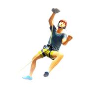 SM SunniMix 1/64 Scale Climbing People Figures Mini People Model for Miniature Scene DIY Projects Layout, Man