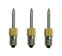 SM SunniMix 3pcs Thread Soldering Tips Soldering Tips Replacement Soldering Iron Tips for E10 Interface, Soldering Tools Accessories