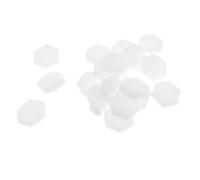 SM SunniMix 80pcs Sponge Stamping Stamper Shade Template Transfer Ombre Manicure DIY Tool, Hexagon