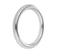 SM SunniMix Polished Metal O Rings Stainless Steel Rings - 40mm 50mm 60mm 70mm 80mm 100mm Diameters, 10 x 100mm