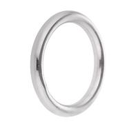 SM SunniMix Polished Metal O Rings Stainless Steel Rings - 40mm 50mm 60mm 70mm 80mm 100mm Diameters, 7 x 40mm