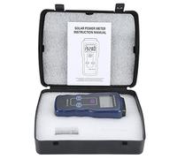 SM206 Digital Solar Energy Meter Solar Radiation Energy Insolation Tester Messtester Ersatzzubehör + Solar Irradiance Meter