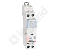 Legrand - 412505 - CX³ Power Contactor - 24V - Coil without Manual Control - 2P 250V 25A 2F - Contact 1 Module