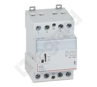 Legrand CX3 Installation Contactor 4-Pole Manual Switch 230V 40A