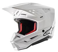 Alpinestars S-M5 Solid 2024 Motocross Helmet, white, size XXL (63/64)