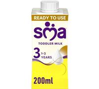 SMA 3 Toddler Milk Ready Liquid Formula, 1-3 Years 200ml (Pack of 60)