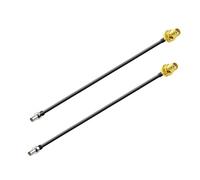 SMA Cable SMA jack bulkhead to TS9 plug straight 4G Antenna Router Extension cable 15cm 6inch RG174 2 pieces for Hsdpa Huawei 2G 3G 4G LTE external antenna 4G USB Dongle Modem Hotspot UMTS Mobile