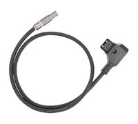 SMA Dust Cap Flexible D-TAP P-TAP to 2 Pin Male Power Cable for Teradek | DJI Baseplate RS2 |TILTA Hydra Alien and Float |Paralinx | Cinegears | Ghost Eye Wireless | Zcam(Straight, 23.6inches)