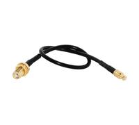 SMA Female Bulkhead To MCX Male Straight RF Cable Adapter RG316 15cm 6inch For WIFI Wireless Router(RG174,50CM)