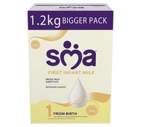 SMA First Infant Baby Infant Milk Milk Pro Powder Formula , from birth , 1.2 kg (Pack of 1),packaging may vary 2 x 600g