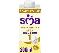 SMA First Infant Baby Milk Pro from Birth Ready to Use Liquid Formula Milk 200 ml Pack of 12 Packaging May Vary