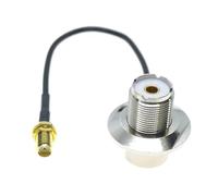SMA Male Female Plug Jack Crimp Coaxial Connector | RG58 UHF PL259 SO239 RF Pigtail Jumper Antenna Extension Coax Cable(TYPE J,8M)