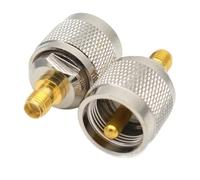 SMA Male Female to RP SMA N BNC UHF PL259 SO239 TNC Copper Brass Adapter Straight RF Coaxial Connector Converter(SMAK-UHFJ)