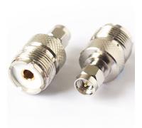 SMA Plug to UHF PL259 Female Adapter Converter Antenna Coax Amateur Radio Thread