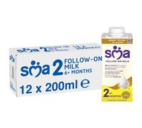 SMA PRO Follow On Baby Milk, Ready To Drink, 6 Months+, 200 ml (Pack of 12)