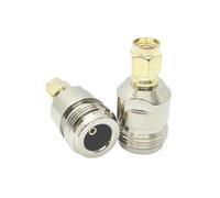 SMA RF Coaxial Adapter Male Female To F Type N Q9 BNC UHF PL259 SO239 TNC Connector Pure Copper Coax Cable Converter(SMAJ-NK x1)