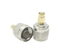 SMA RF Coaxial Adapter Male Female To F Type N Q9 BNC UHF PL259 SO239 TNC Connector Pure Copper Coax Cable Converter(SMAJ-NJ x1)