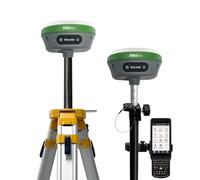 SMA26 GNSS IMU RTK GPS Surveying Equipment Rover Base Handheld Collector with Survey Software, NOAA Certificated, 1408 Channels, 1cm Accuracy, Kilometer Wireless Distance(exclude tripod&pole)