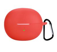 smaate Silicon Case Cover Compatible with King Lucky Clip on Earbuds Open Ear Headphones i121 True Wireless Earbuds Red