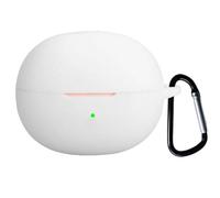 smaate Silicon Case Cover Compatible with King Lucky Clip on Earbuds Open Ear Headphones i121 True Wireless Earbuds White