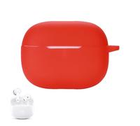 smaate Silicon Case Cover Compatible with XIAOWTEK A40-PRO Wireless Earbuds, Protective Skin with “S” Shaped Dual Carabiner, with Hole for Charging