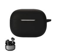 smaate Silicon Case Cover Compatible with XIAOWTEK A40-PRO Wireless Earbuds, Protective Skin with “S” Shaped Dual Carabiner, with Hole for Charging