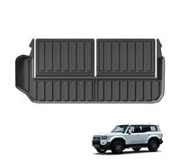 SMABEE Cargo Liner for 2024 2025 Toyota Land Cruiser Prado 250 7 Seater (Not Fit 5 Seat), TPE All Weather Cargo Mat Accessories Interior Black