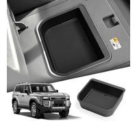 smabee Center Console Cool Box Organizer for Toyota Land Cruiser Prado 250/ Lexus GX 550 2024 2025 Armrest Storage Box ABS Insert Tray Accessories (Only Fit Cool Box) Black