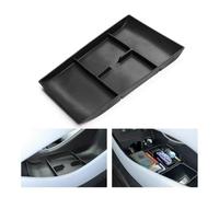 Smabee Central Storage Box for BYD Seal Pure Electric Car Center Console Organizer TPE Container Organizer Tidying Car Interior Accessories Black
