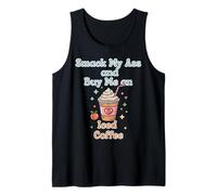 Smack My Ass and Buy Me an Iced Coffee Sarcastic Sayings Tank Top