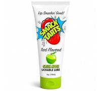 Smack Tarts Sour Green Apple Lickable Lubricant, Flavoured Water-Based Oral Gel with Sweet and Tangy Apple Taste, Flip-Cap Tube, 4 oz / 118 ml