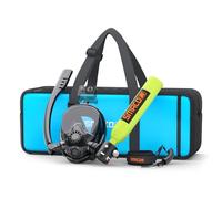 SMACO Mini Scuba Tank with Snorkel Mask 0.5L Portable Small Diving Tank Kit for Snorkeling and Recreational Diving S300Plus