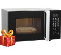 Countertop Microwave oven with Easy Clean Grey Cavity Grill 1100W 42L Easy Clean
