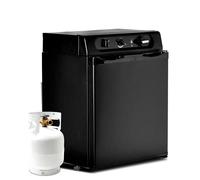 Smad 40L Gas Fridge, 3 Way Camping Fridge for Campervan, RV, Motorhome, Off-Grid, Camping - Silent, Energy-Efficient, Quiet 0dB