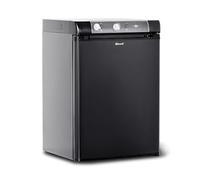 Smad 60L 3-Way Gas Fridge, Silent 12V/240V LPG Cooler for Caravan, Campervan, Motorhome, Lorry, Farm, Camping, 0-10°C