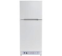 Smad Gas/240V Fridge Freezer, 185L, Lpg Refrigerator Propane 30mbar, White | Silent, Reversible Door for Motorhome, Mobile Home, Garage, Country Holiday Cottages, Caravan