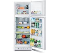 Smad Gas Fridge Freezer 275L, Lpg Fridge Freezer, Large Propane Gas Refrigerator for Caravan, Motorhome, Fishing Holiday Lodge, Mobile Home, Farm, Garage, Country Holiday Cottages, 240V/Gas, 0dB