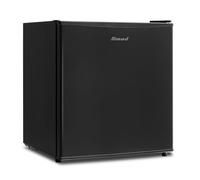 Smad Table Top Mini Fridge 48L, 0-10°C Temperature Control with 6 Adjustable Settings, 39dB Quiet Operation, Reversible Door, 100°C Heat-Resistant & Heavy-Duty Top Cover, 240V Domestic Fridge, Black