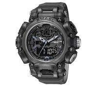SMAEL 8053 Digital Sport Watch for Men with Stylish Design, Multifunctional Features, and Reliable Timekeeping （Through The Black）