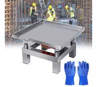 smafoseedding Concrete Vibration Table,Vibration Test Bench,With 5 Pairs Of Frosted Gloves,Rubber Pads On The Soles,Suitable For Home/Commercial Use,Simple To Use,Easy To Clean,TypeA