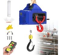 smafoseedding Lifting Height Hoist,Portable 3-In-1 Electric Hoist Crane,Electric Hoist Crane,Can Be Controlled In A Variety Of Ways Within 160m，Getting Up Speed: 5 M/Min,Motor Power 1500w 200kg/19m