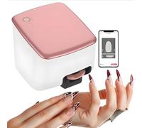 smafoseedding New Nail Art Printer Machine & Home Salon Nail Art Machine, 10s Custom Gel Prints W/App - Smart App Control Cordless, Personalized Unique Nail-Printer,DIY Manicure Kit For Girls