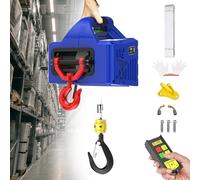 smafoseedding Portable 3-In-1 Electric Hoist Crane,220v Electric Hoist Crane,Can Be Controlled In A Variety Of Ways Within 160m,Getting Up Speed: 5 M/Min,Motor Power 1500w 100kg/11.8m