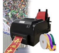 smafoseedding Wedding Ribbon Customization Tool,Digital Ribbon Printer,Print Speed: 150mm/s,With Ribbon Holder,For Floral Bouquet Gifts/Crafts/Bows/Party/Wedding,Simple To Use,Singlerow